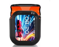 2026 NIEUW NE20 AI Vertaler Oordopjes Real Time, 3-in-1 Bluetooth 6.0 Vertaler Hoofdtelefoon met 6 Vertaalmodi, LCD Touch Screen voor 135 Talen/Accenten, 60 Uur Speelduur voor Reizen & Vergaderingen