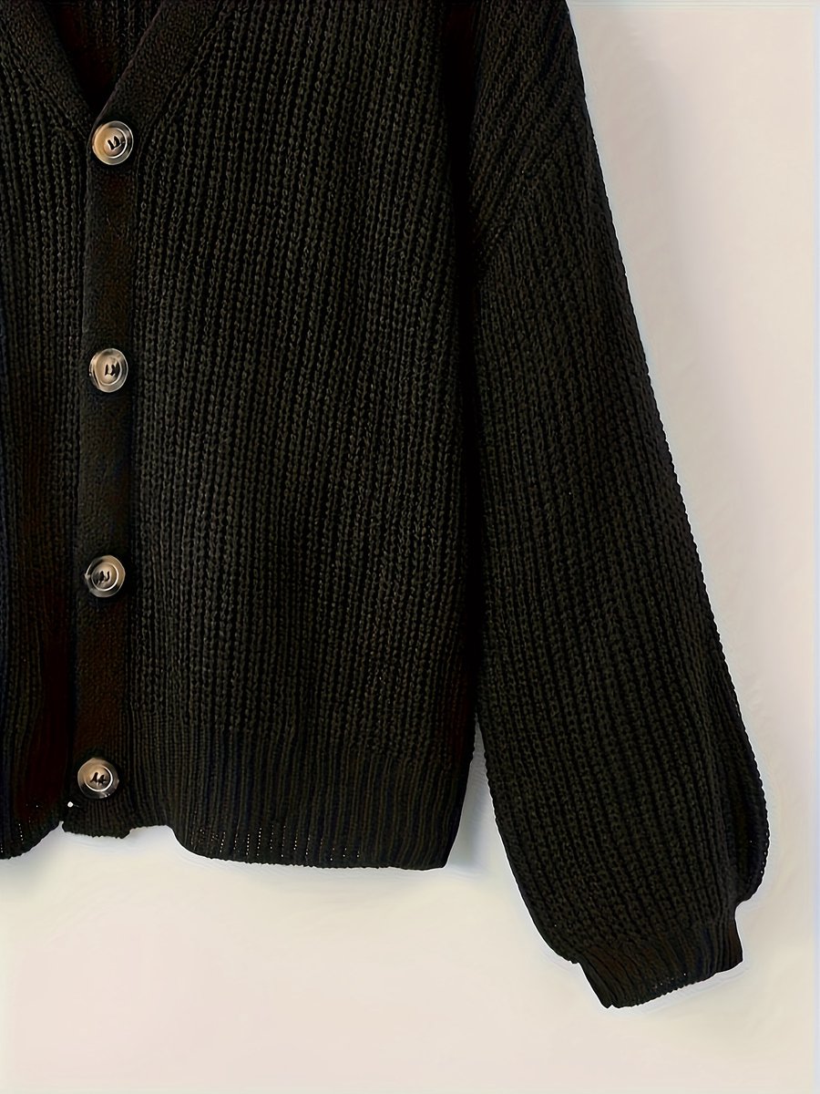Currero Cardigan Dames Vest Vrouwen Met Knopen Volwassenen Warm Gebreid Vest Long –