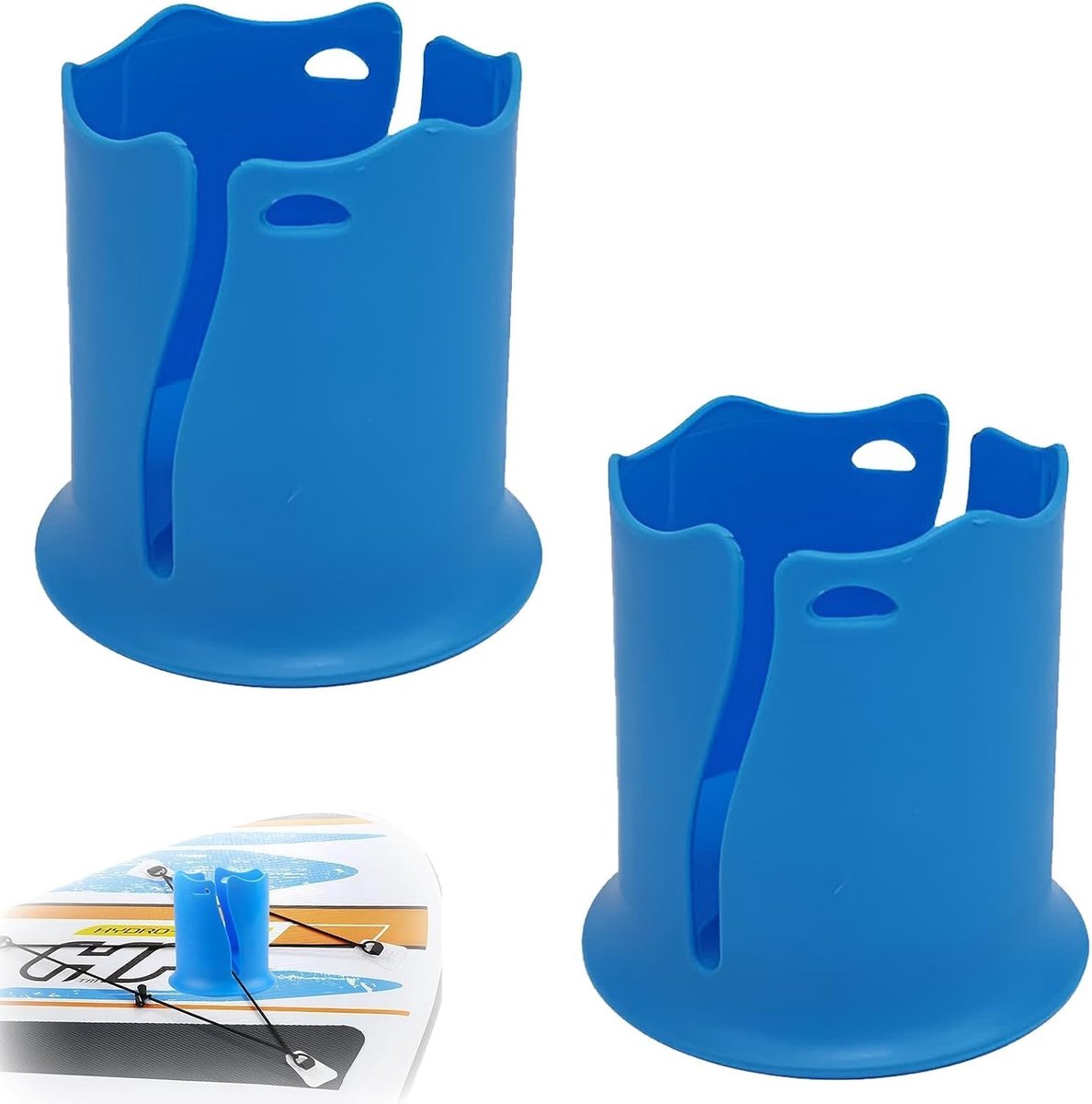 2 Pcs Paddle Board Drink Holders, Stand Up Paddle Accessories, SUP Accessories, Kayak Water Bottle Holder, Universal - ShopVlot