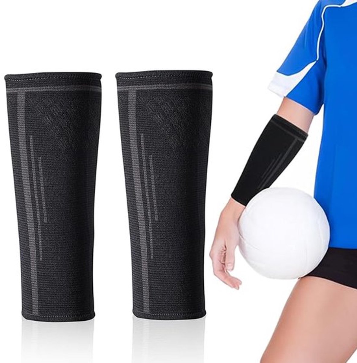 Dailygoody - Volleybal Armbeschermers - Elastische Mouwen - Bescherming tijdens het