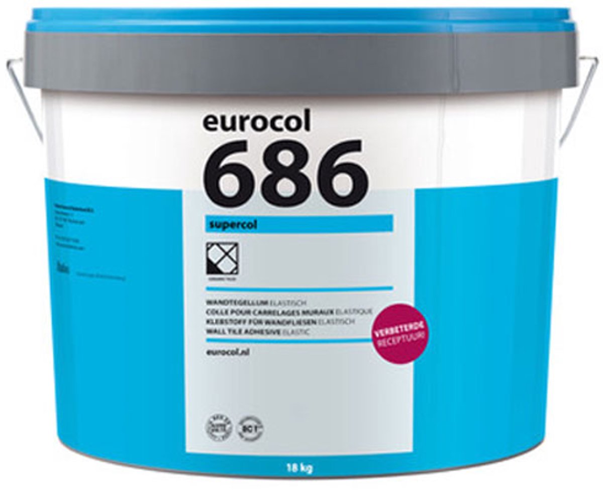 Eurocol 686 Supercol tegellijm | 18 kg