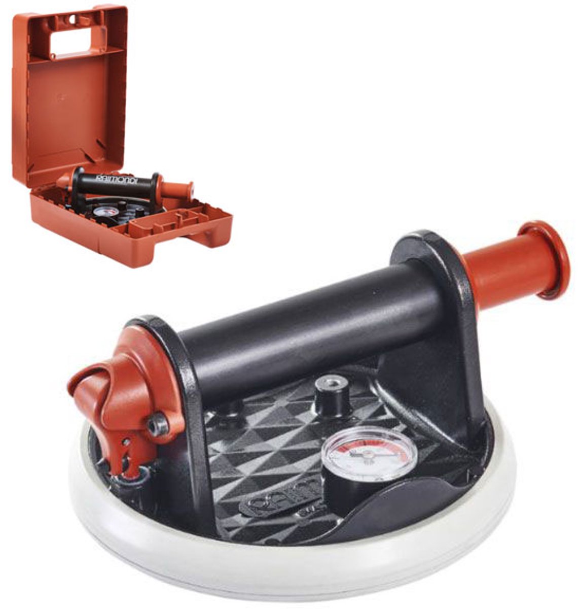 Raimondi RV175 vacuüm zuignap met drukmeter