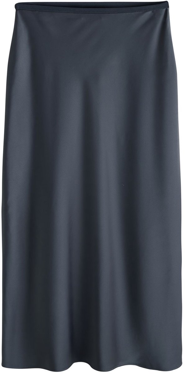 Next - Dames - Satijnen midirok - Grijs