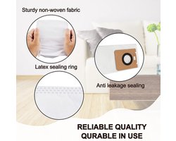 8-pack stofzuigerzakken compatibel met Dreame Bot Z10 Pro, L10 Plus robotstofzuiger, reserveonderdeelaccessoires - ShopVlot