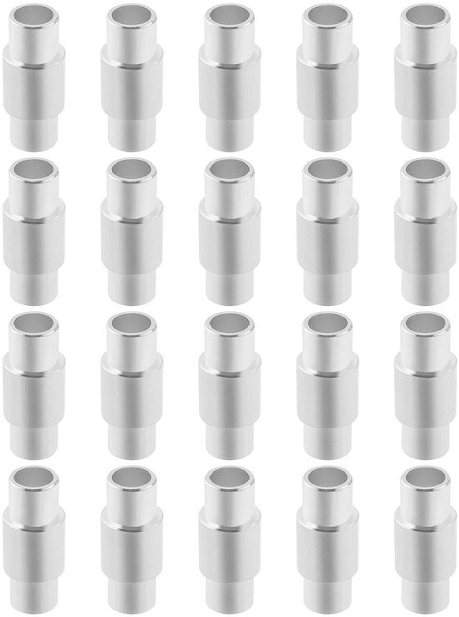 Allecto Aluminium Inline Skate Spacer 20x voor Rollerblade Verbeter je Zilver