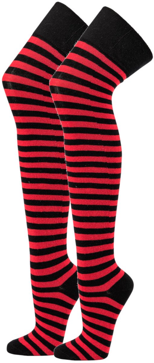 Topsocks overknee sokken ringels