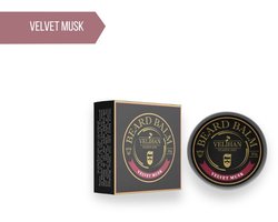 Velihan Beardcare - Baardbalsem Velvet Musk 30g - Baard wax - Baard styling crème - Baardverzorging - Baard balsem - Baard balsem korte en lange Baard - Baardverzorging mannen