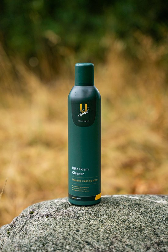 U-Sport Bike Foam Cleaner - 400 ml - Waterloze Schuimreiniger - Voor Fiets, Helm & Bril - Biologisch Afbreekbaar — afbeelding 5