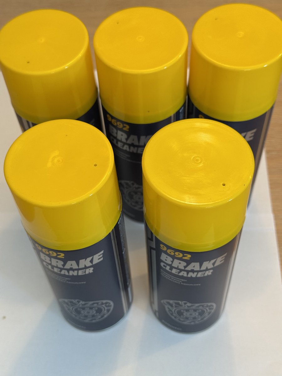5 Stuks Brake Cleaner / Remreiniger 450ml Mannol 9692 - BPC Parts