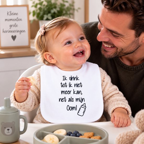 Baby slabbetje zwangerschap aankondigen cadeau tekst oom zwangerschap bekendmaking aankondiging voor de liefste aanstaande geboorte gaat worden jullie worden zwangerschapsaankondiging