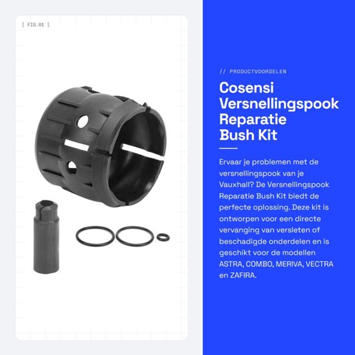 Dailygoody - Gear Shift Repair Bush Kit - Hoogwaardige kwaliteit