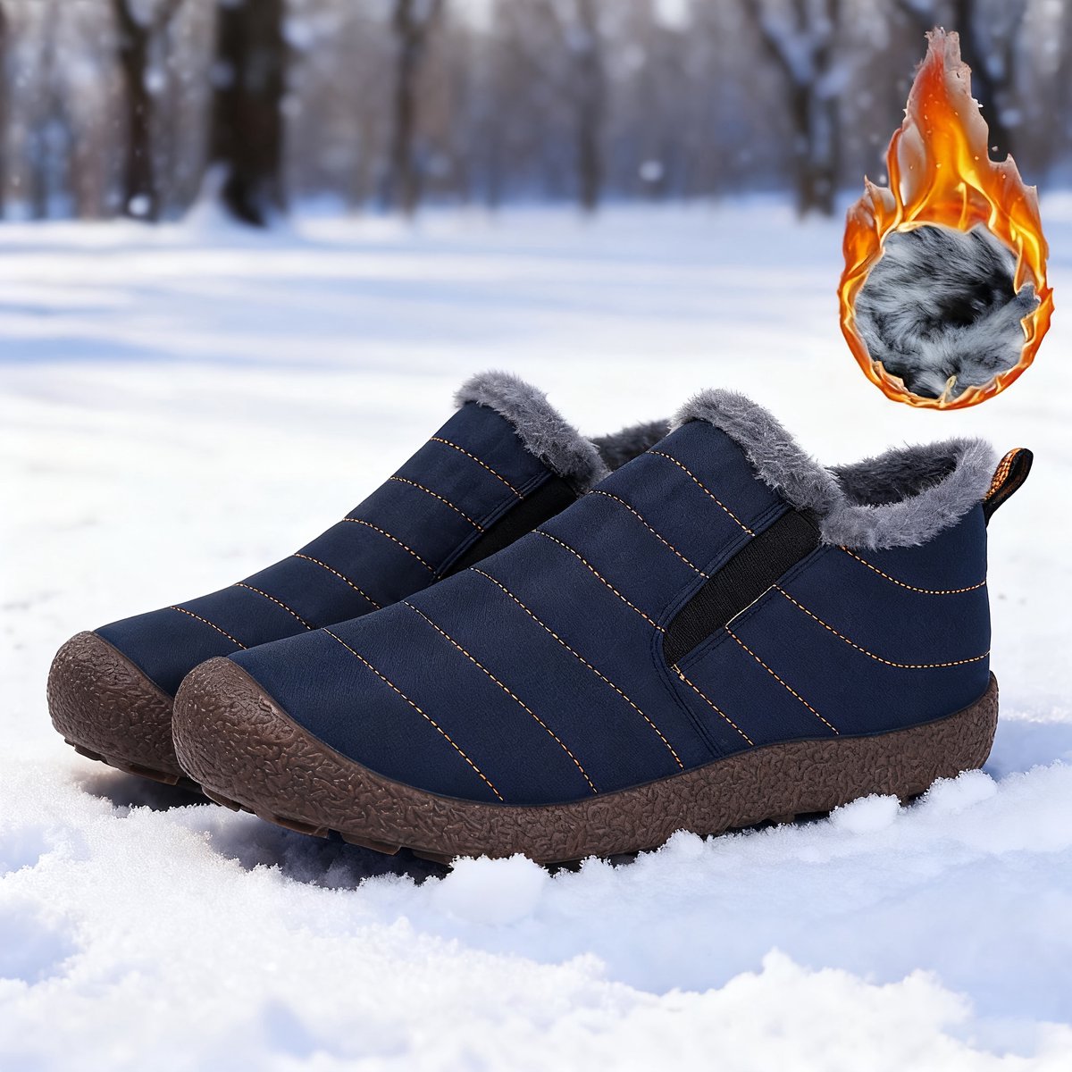 Currero Snowboots Dames Sneeuwlaarzen Dames Winterlaarzen Gevoerde Winterschoenen Waterdicht Antislip Zool Warm Gevoerd Wandellaarzen Winter Militair Groen