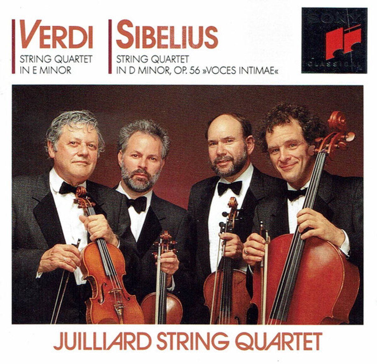 Verdi -Sibelius - Juilliard String Quartet – String Quartets