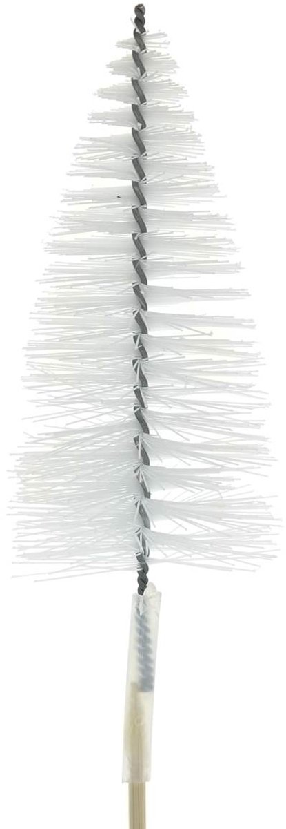 Scheulen Kerst Plantensteker Kerstboom Wit 10 cm Metaal