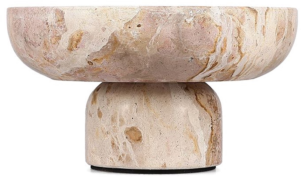 S|P Collection Sierschaal Serveerschaal 20xH12cm marmer beige Opus