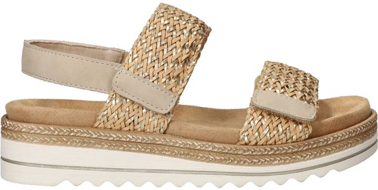 Remonte -Dames - beige - sandalen - maat 38