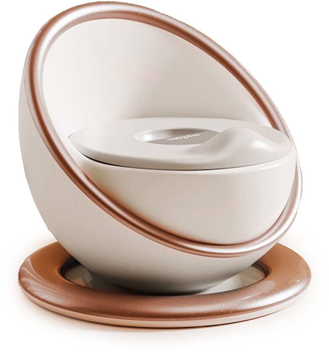 Zoem - Peuter potje Rose Goud - Baby Potty – Plaspotje - Kunststof