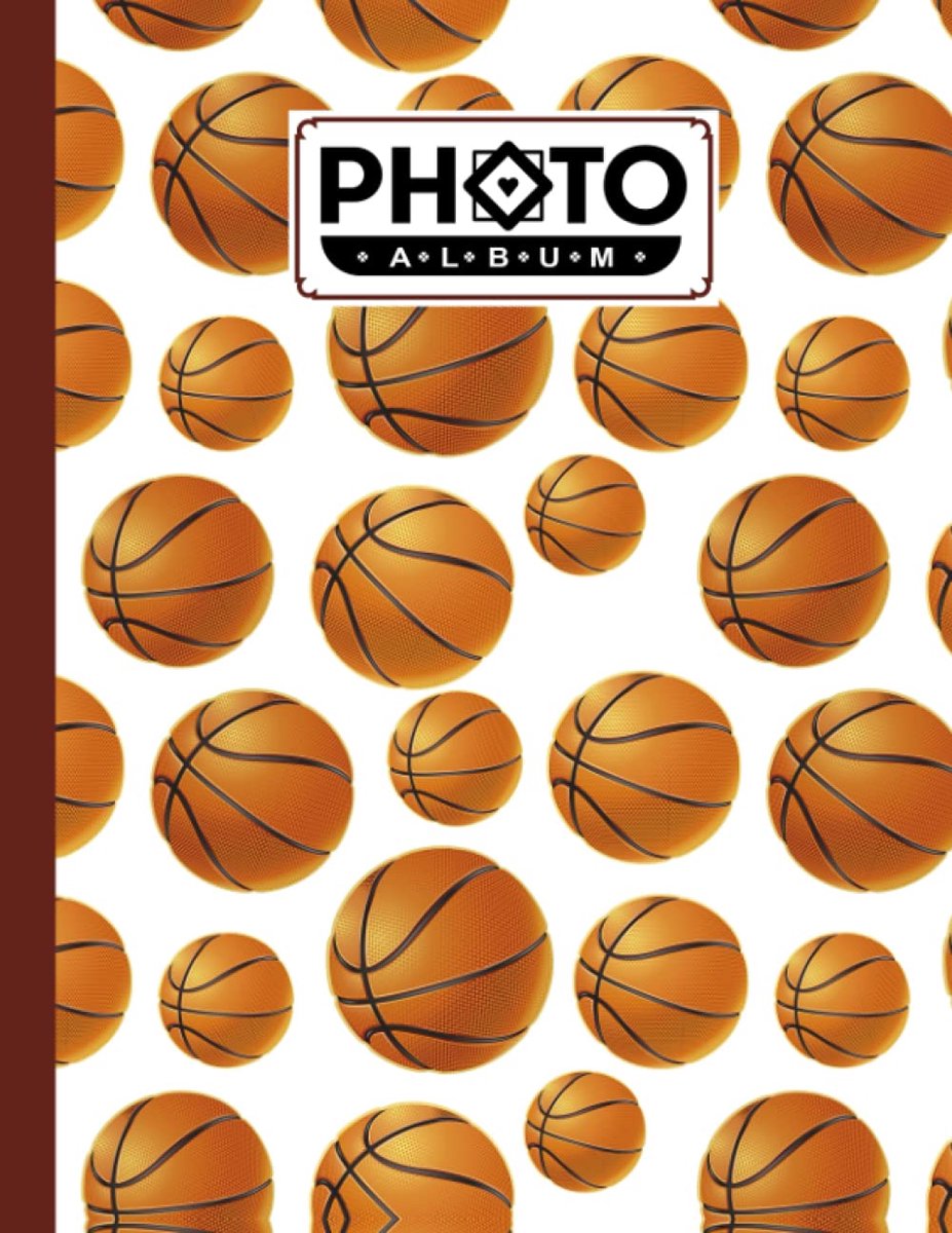 Photo Album: Basketball Album, Large Photo Albums with Writing Space Memo, Extra Large Capacity Picture Album, Family - ShopVlot