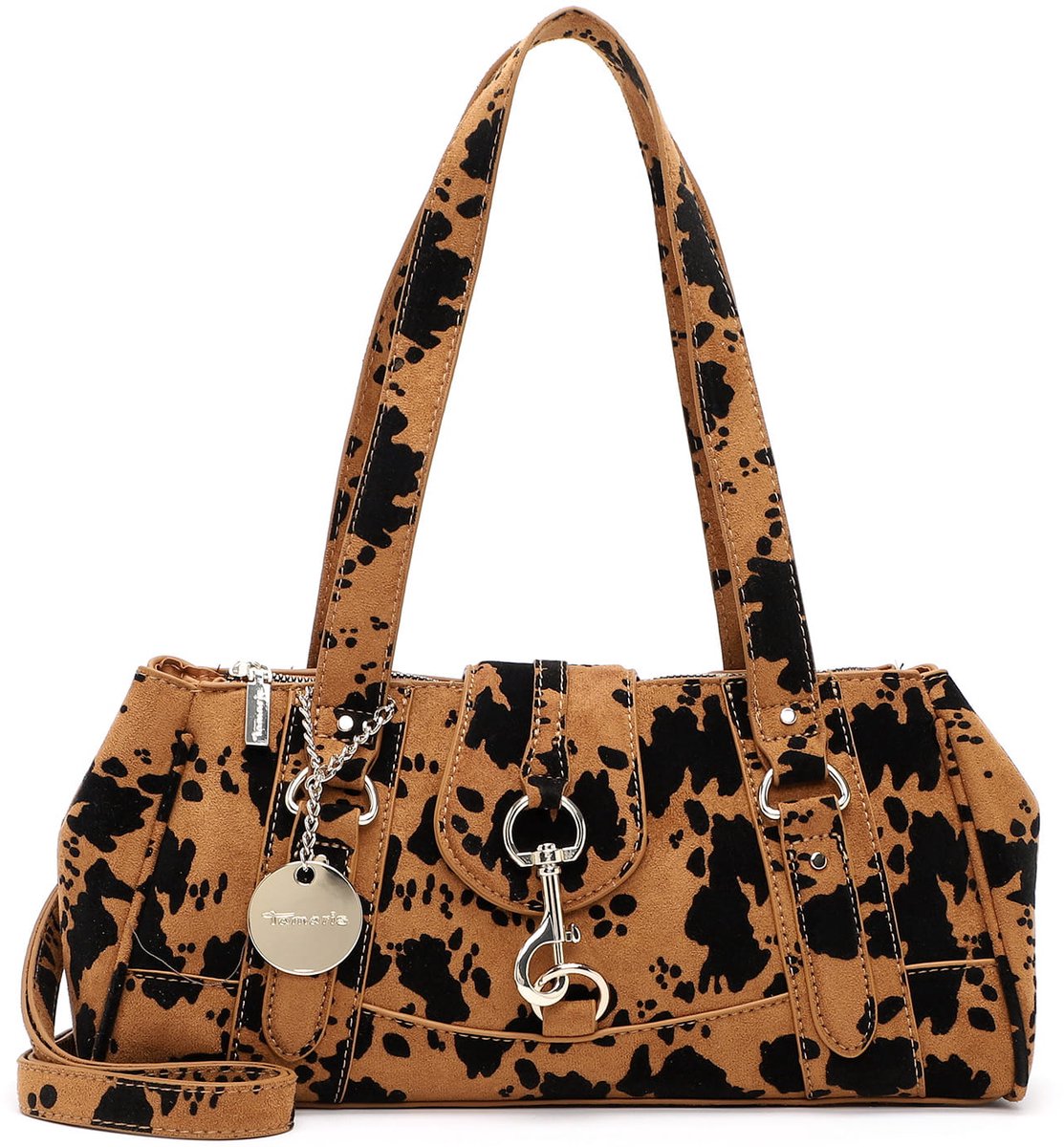 Tamaris Shopper TAS Marina Suede ( 34972 ) - Dames handtassen - cognac/black 701