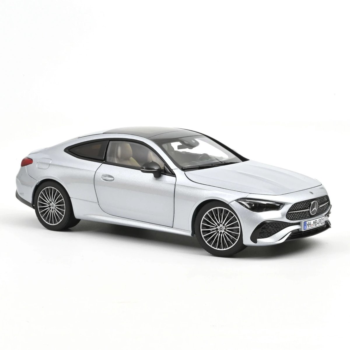 Mercedes Benz CLE Coupe 2024 Hightech Grijs Modelauto 1/18 Norev