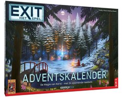 999 Games - Exit Adventskalender: De Magie van Kerst - Breinbreker - Escape Room Spel