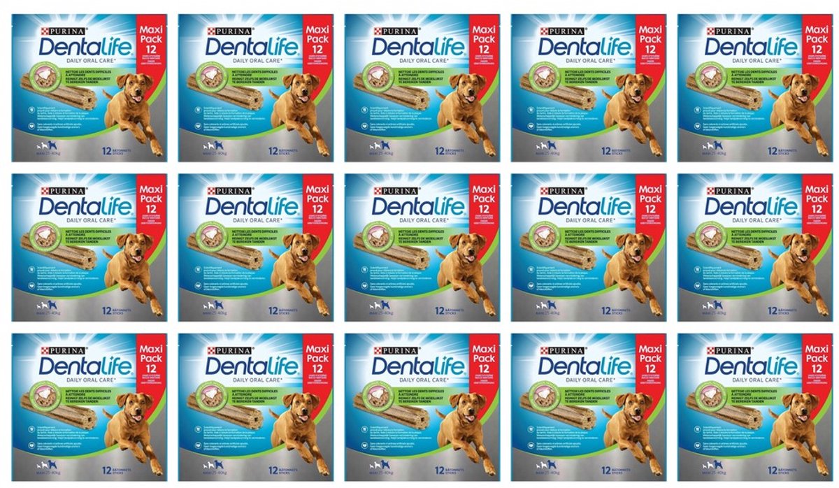 15x Dentalife - Large Loyalty Pack Hondensnack - Hondenvoer Snacks - 426 g