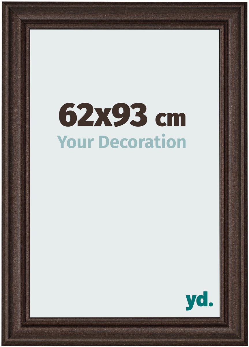 yd. Your Decoration - Fotolijst 62x93 cm - MDF - Eiken Donker - Lazio