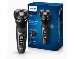 Philips Shaver 3000 Series S3343/13 - Elektrisch scheerapparaat – met trimmer – mannen - Donkergrijs