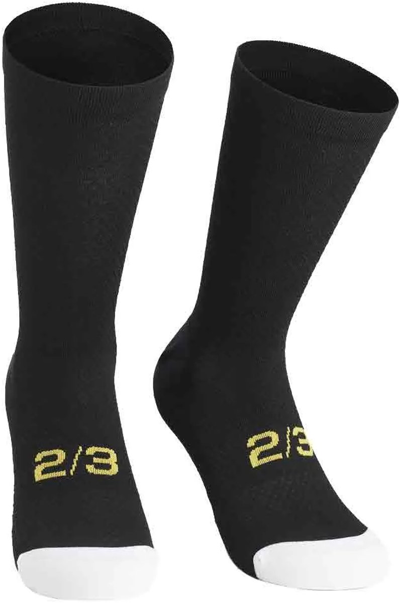 Assos Spring P3 Sokken Zwart EU 43-46