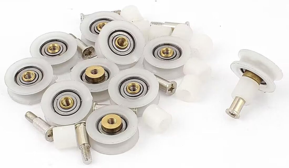 Set van 8 Regenbuizen met een Diameter van 22 mm voor Douchepoorten en Waterafvoer