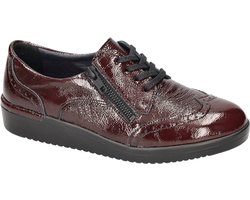 Solidus -Dames - bordeaux - lage gesloten schoenen - maat 37.5