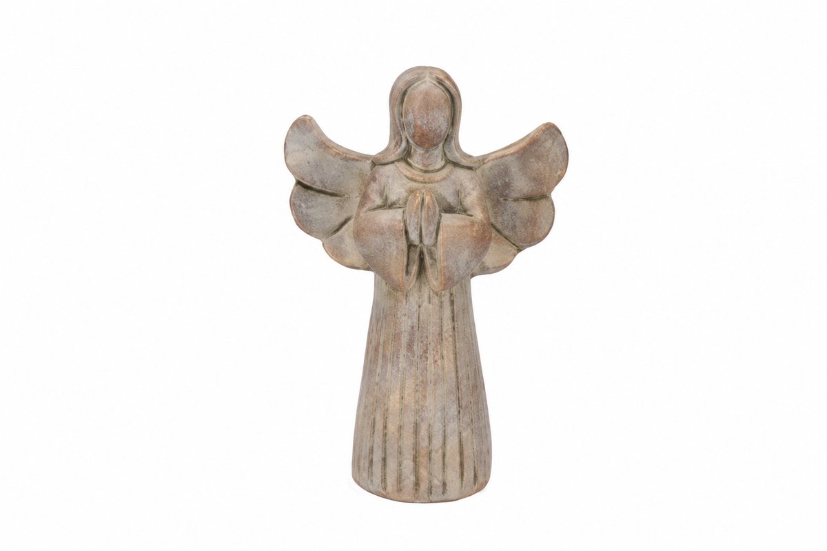 Beeldje van een engeltje,kerstdecoratie,troostcadeau of geschikt voor herinneringplek
