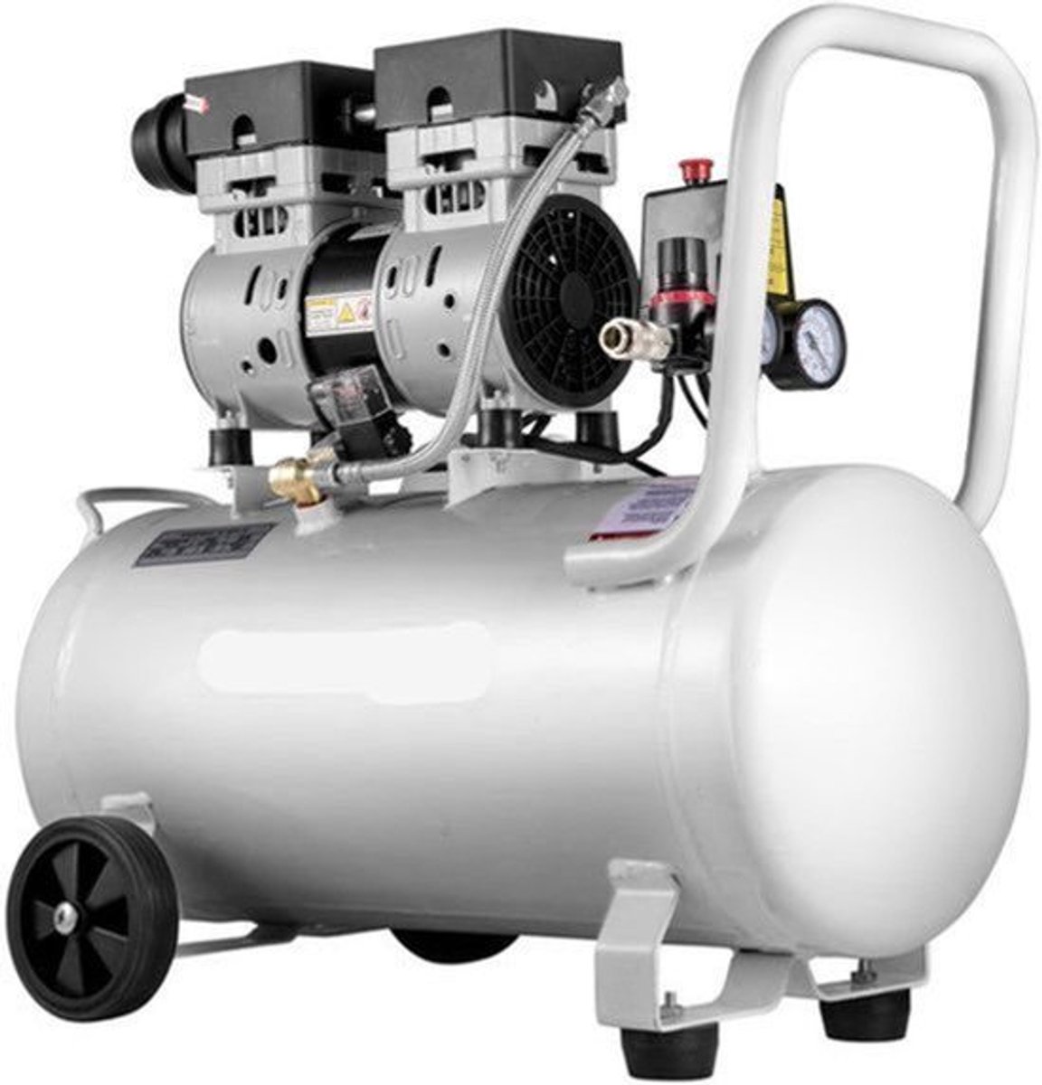 Luchtcompressor – Compressor – Luchtpomp – Aircompressor – 50 Liter Tank – 1PK Koperen Motor – Stil En Energiezuinig