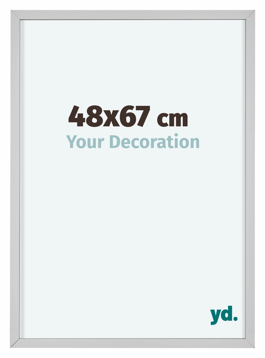 yd. Your Decoration - Fotolijst 48x67 cm - Aluminium - Wit - Virginia