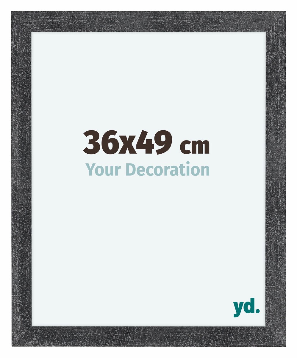 yd. Your Decoration - Fotolijst 36x49 cm - MDF - Grijs Geveegd - Como