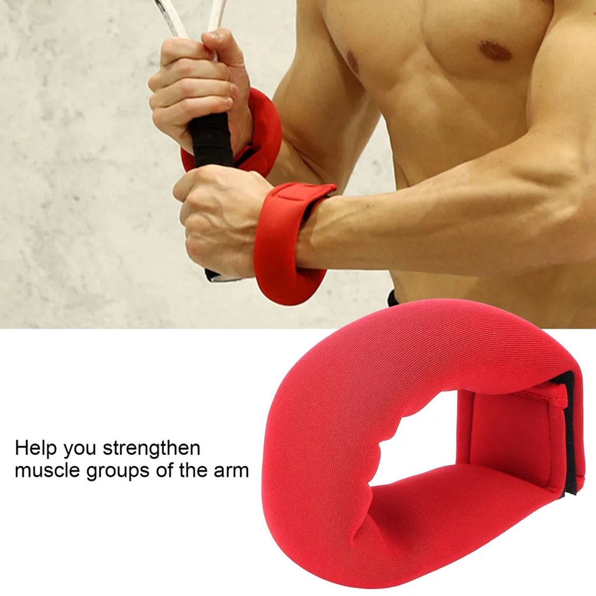 Verstelbare pols- en enkelgewichten, gevuld Geschikt voor zand, polsbandages, gewichten Geschikt voor armtraining.