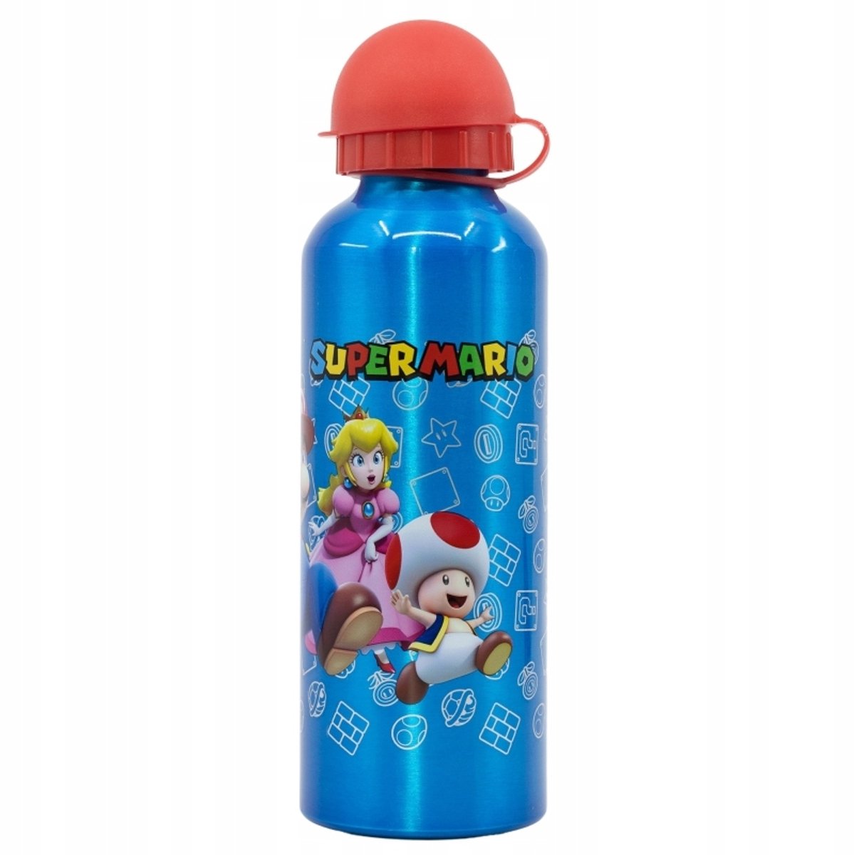 Super Mario Aluminium Drinkfles 530ml - BPA Vrij & Eco-vriendelijk