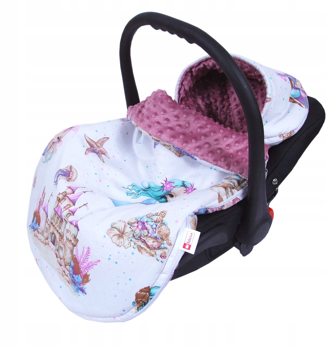 BabyLux Minky Baby Slaapzak 90cm - Universeel voor Kinderwagen & Autostoel