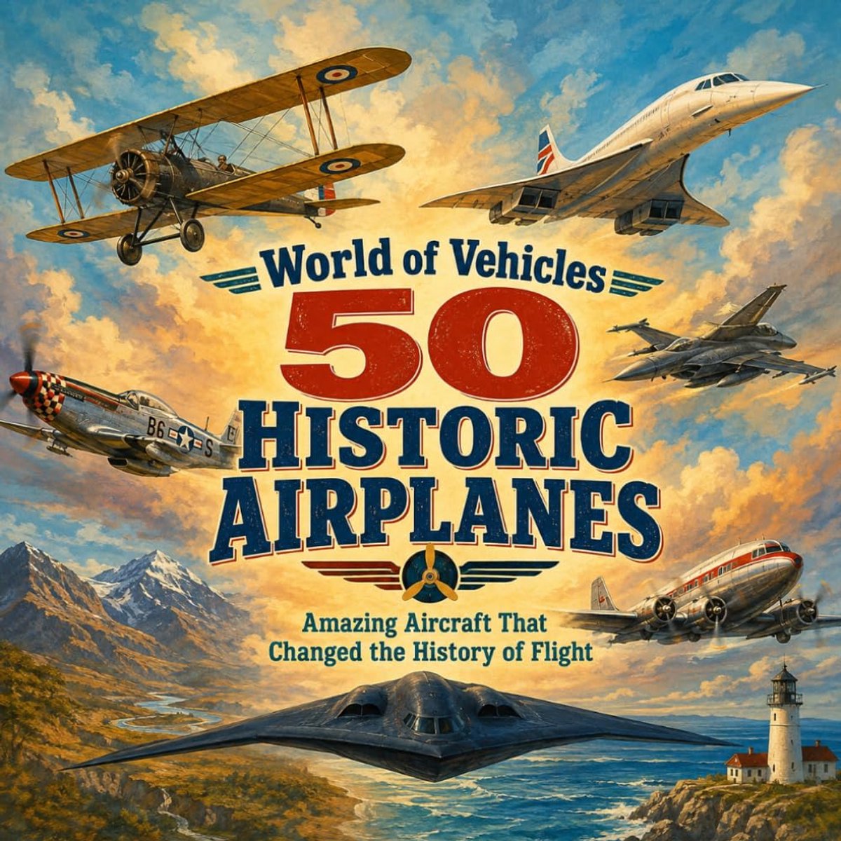 50 Historic Airplanes: Super Flying Machines That Shaped the Skies - ShopVlot