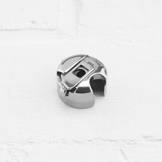 Dailygoods- Naaimachine Spoeltjes 4 Stuks - Roestvrij Staal - 22,5 x 13 mm - Gatdiameter 5,7 mm - Compatibel met Juki DDL-5550/DDL-8100/DDL-8300/DDL-8500/DDL-8700 - Duurzame Constr — afbeelding 2