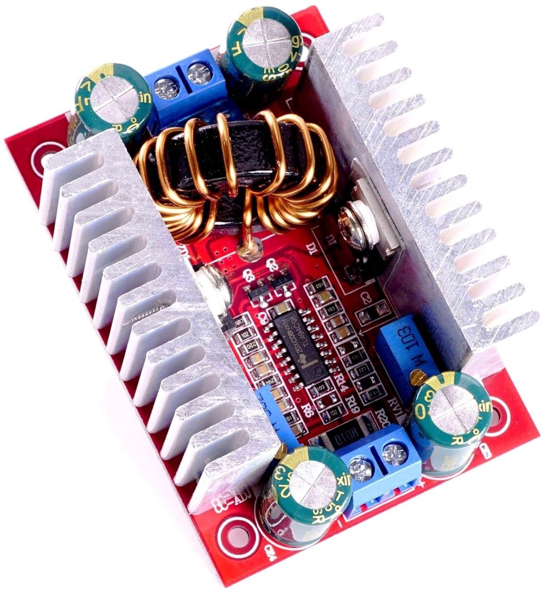 Up Boost Converter 8,5-50V naar 10-60V Omvormer 400W 12A Spanningsregelaar