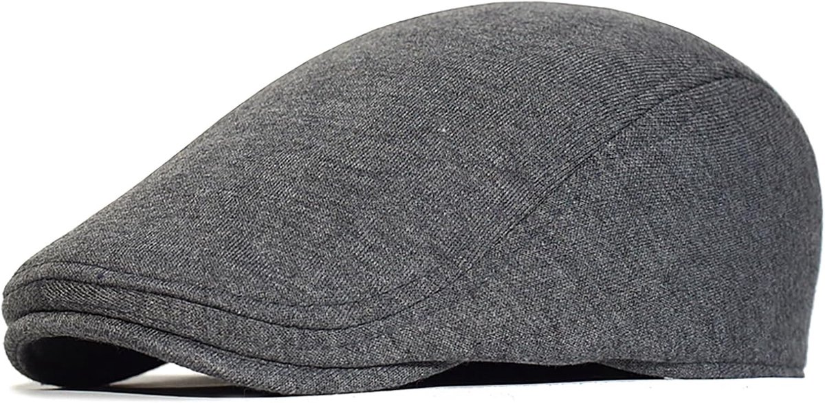 Platte Petten Flat Baret Cap,Baskenmuts Driving Cap Krantenjongenspet Duckbill Hat Irish Gatsby Verstelbare Ivy Cap