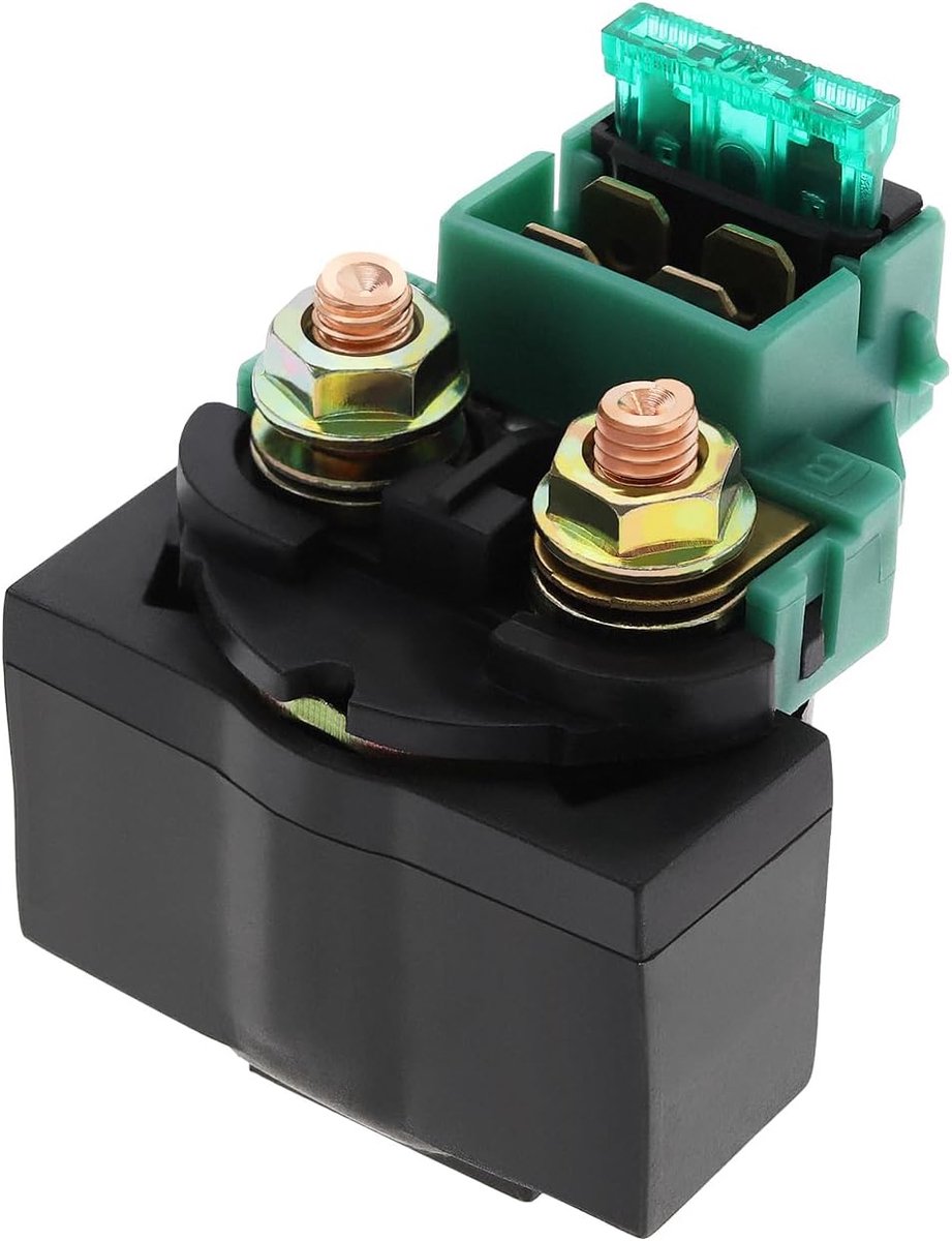 Allecto Plus - Elektromagnetische spoel relais voor Honda CH125 CH250 ATV TGB 325 425 500 525 550 - Motorfiets Starter Relais 65x47mm met snelle start.