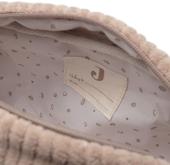 Jollein - Etui - Cloudy Rib - Milky Coffee - 100% Polyester - Luieretui, Baby Toilettas - 21x14cm van Jollein — afbeelding 5