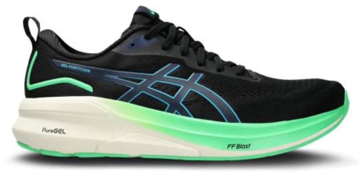 Asics Gel-Fortitude Men Foggy Energy Aqua 45 Turquoise