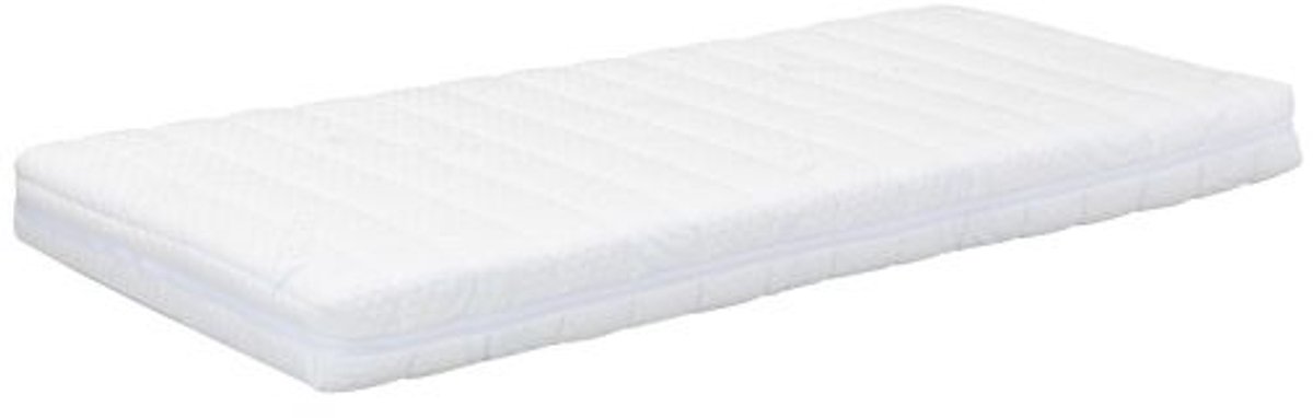 Pretura Junior Matras - 70 x 140 x 10 cm Wit