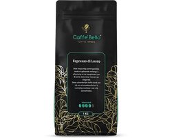 CAFFÈ BELLO Espresso di Lusso – Koffiebonen – 1 kg – Medium Roast – Vol & Rijk