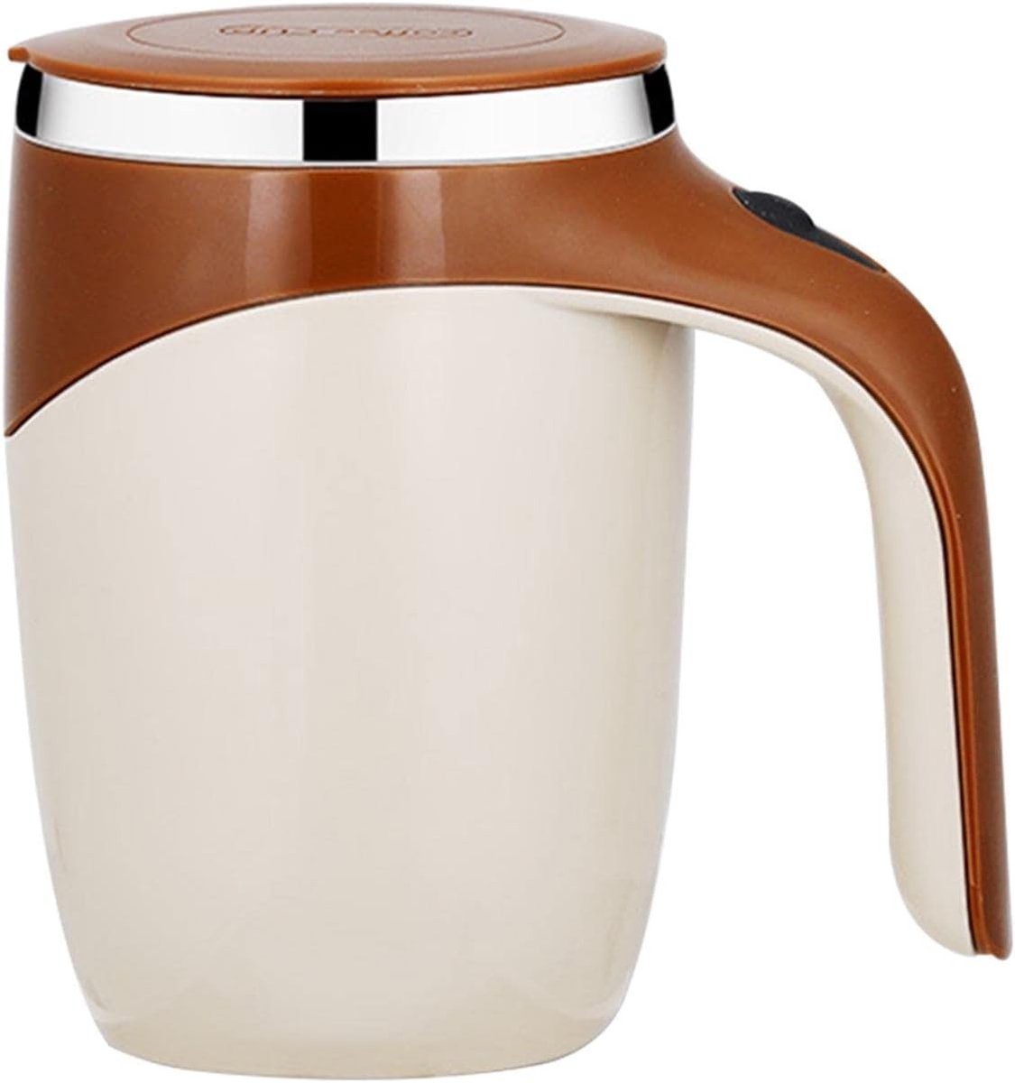 Automatische Roer Mug voor Koffie, Thee en Chocolade - RVS Mixbeker met Magnetische Roerfunctie voor Heerlijke Dranken
