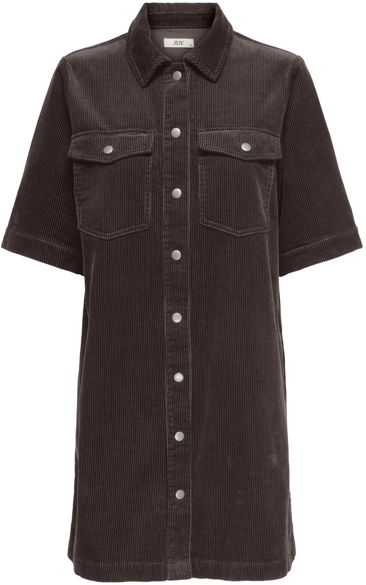 JDY - JDYSHIRAZ S/S BUTTON DRESS PNT - Dames - Mini jurken