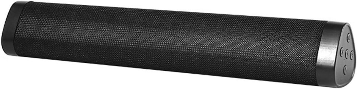 Soundbar, Draadloze Luidspreker met Ingebouwde Subwoofer, 17-inch Home-pc-soundbar, Lange Afspeeltijd, Knoppenbediening, Compact Ontwerp, voor Computer, Tv